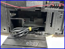 Hitachi Trk-w545w Boombox Rare Vintage Parts/repair