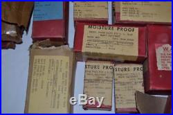 Huge Vintage Lot U. S. Navy Military Radio Spare Parts Lot NEW OLD STOCK