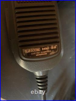 ICOM IC-35 UHF Transceiver Vintage Radio Equipment Collector Item Parts B495