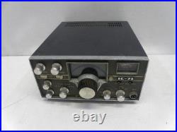 ICOM IC-71 VHF All Mode Transceiver Black Vintage Radio For Parts Repair