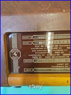 Invicta Model 72/73 Vintage Tube Radio Shortwave MW LW England Parts Repair