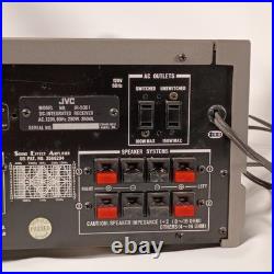 JVC JR-S301 Stereo Receiver Vintage Powers On Parts or Restoration