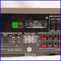 JVC JR-S301 Stereo Receiver Vintage Powers On Parts or Restoration