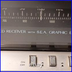 JVC JR-S301 Stereo Receiver Vintage Powers On Parts or Restoration
