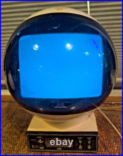 JVC Videosphere Model #3241 Clock Television Vintage Retro Space Age Parts Only
