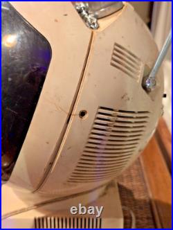 JVC Videosphere Model #3241 Clock Television Vintage Retro Space Age Parts Only