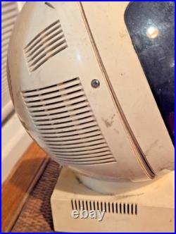 JVC Videosphere Model #3241 Clock Television Vintage Retro Space Age Parts Only