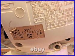 JVC Videosphere Model #3241 Clock Television Vintage Retro Space Age Parts Only