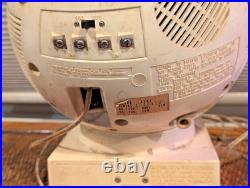 JVC Videosphere Model #3241 Clock Television Vintage Retro Space Age Parts Only