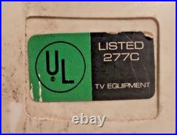JVC Videosphere Model #3241 Clock Television Vintage Retro Space Age Parts Only