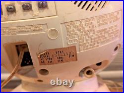 JVC Videosphere Model #3241 Clock Television Vintage Retro Space Age Parts Only