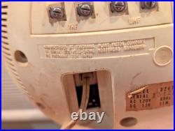 JVC Videosphere Model #3241 Clock Television Vintage Retro Space Age Parts Only