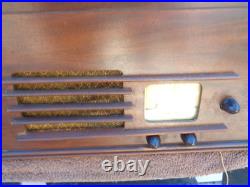 John Meck PX-5C5-EW19 Phono Turntable Trailblazer Tube Radio Vtg Parts BROKEN John Meck PX-5C5-EW19 Phono Turntable Trailblazer Tube Radio Vtg Parts BROKEN