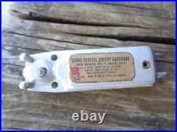 John Meck PX-5C5-EW19 Phono Turntable Trailblazer Tube Radio Vtg Parts BROKEN