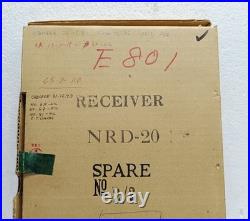 Jrc Spare Parts Kit 65-118 For Nrd-20 Communication Receiver Vintage Japan Radio Jrc Spare Parts Kit 65-118 For Nrd-20 Communication Receiver Vintage Japan Radio