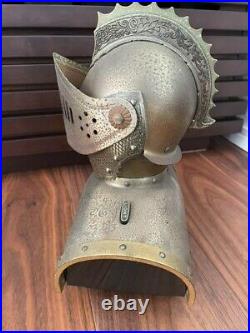 Junk For Parts? Nikka Whisky Vintage Knight Armor Helmet Radio Clock