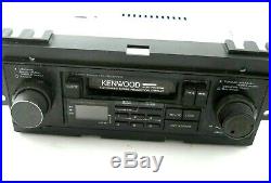 KENWOOD KRC-2000A AM FM Cassette Stereo Rare Shafted Style Radio Old School VTG
