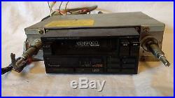 Kenwood KRC 2000A AM FM Cass Stereo Rare Shafted Style Radio Old School Vintage