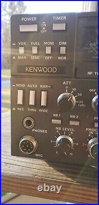 Kenwood TS-940S Vintage Ham Radio HF Transceiver For PARTS (in CT)