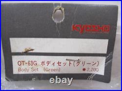 Kyosho Ot-63G Body Set Green Vintage Dead Stock Radio Control Parts