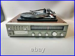L? K? Emerson Vintage M-2100A AM/FM Radio Record Player 8 Track Parts