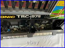 LASONIC TRC-975 BOOMBOX RADIO interior Parts Or Repairs rare