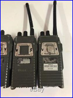 LOT OF 4 GE PAJ02 M-PA, TWO WAY RADIOS, Parts Only VINTAGE FREE SHIPPING