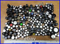 LOT of 500+ Vintage Electronics & Radio Knobs Controls Pointers Parts