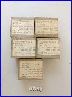LOT of 83pc of NIB/NOS RCA SSB-1 vintage single sideband radio replacement parts