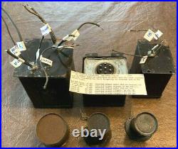 Large Assortment Vintage Atwater Kent Parts From Model 20, 40 & 60 Series Radios