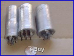 Large Lot Vintage Electronics PARTS CAPACITOR Can twist lock etc radio TV stereo