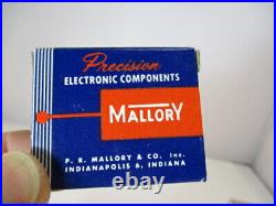 Lot (31) Vintage MALLORY Radio Parts, Capacitors, P Series, Take All or Choose