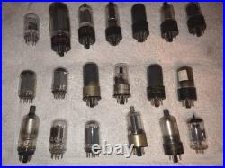 Lot Is 186 Vintages Electronic Tubes And More Accessories