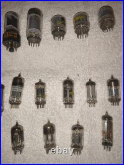 Lot Is 186 Vintages Electronic Tubes And More Accessories