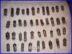 Lot Is 186 Vintages Electronic Tubes And More Accessories