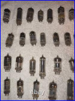 Lot Is 186 Vintages Electronic Tubes And More Accessories