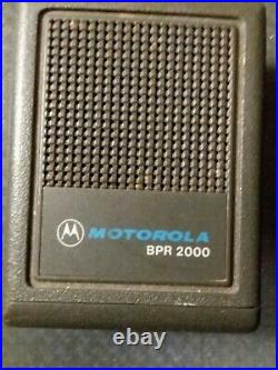 Lot Of Motorola Vintage 2 way Radio Speaker Police Car Mocom70 Maxar50 and parts