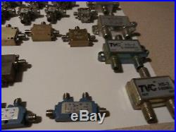 Lot Of Vintage Transmitting And Microwave Radio Parts And Components