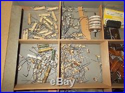 Lot Vintage Tube Amplifier/Radio Parts High Voltage Capacitors, Coils, Sangamo