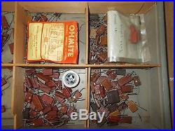 Lot Vintage Tube Amplifier/Radio Parts High Voltage Capacitors SilverCap Sangamo