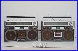 Lot of Two RARE JVC RC-838JW One Good Working Condition One for Parts