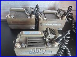 Lot of Vintage Motorola PT300 Handie Talkie Forest FM Radio Phone For Parts