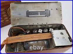 Lot of Vintage Portable Radios DUMONT RA-354 Revere 400 Tube Parts AS IS
