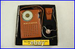 Magnavox Companion AM-23 Transistor Miniature Portable Radio (For Parts, Repair)