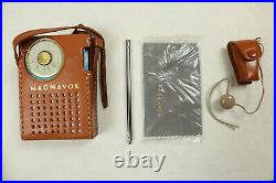 Magnavox Companion AM-23 Transistor Miniature Portable Radio (For Parts, Repair)