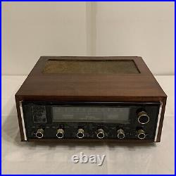 Mcintosh mr78 tuner AM FM With Wooden Case Vintage Audiophile FOR PARTS REPAIR