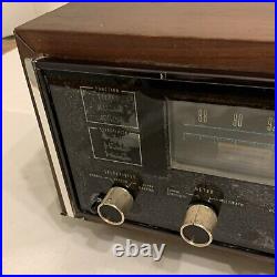 Mcintosh mr78 tuner AM FM With Wooden Case Vintage Audiophile FOR PARTS REPAIR