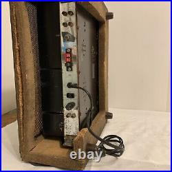 Mcintosh mr78 tuner AM FM With Wooden Case Vintage Audiophile FOR PARTS REPAIR