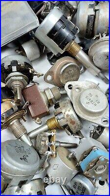 Mega Lot of 1608 pcs Vintage Miscellaneous Radio Components from the USSR