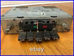 Mercedes Becker Vintage Radio AM-FM Cassette Shaft Style Parts Or Repair